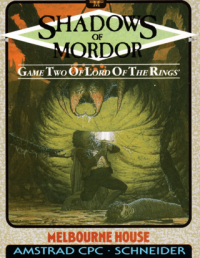 Lord Of The Rings: Game One Amstrad CPC  box art